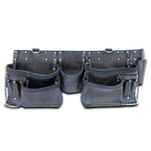 OX Tools OX-T265601 12 Pocket Black leather Construction Apron